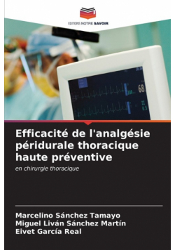 Efficacité de l'analgésie péridurale thoracique haute préventive