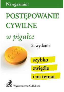 Postępowanie cywilne w pigułce Wydanie 2