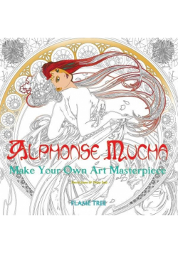 Kolorowanka Alphonse Mucha