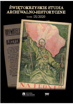 Świętokrzyskie Studia Archiwalno-Historyczne Tom IX/2020
