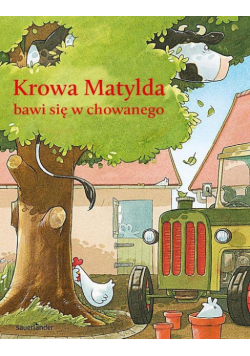 Krowa Matylda bawi się w chowanego
