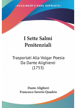 I Sette Salmi Penitenziali