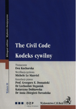 Kodeks cywilny The civil code