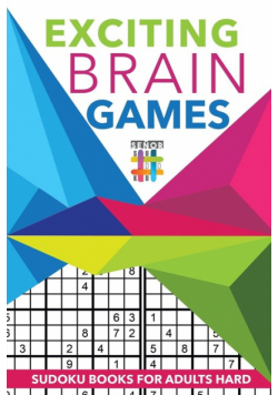 Exciting Brain Games | Sudoku Books for Adults Hard