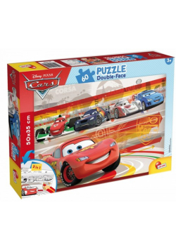 Puzzle dwustronne plus Auta 60