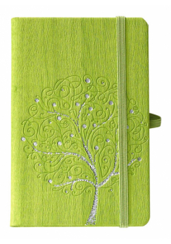 Notes A6 Ivory Drzewo zielony