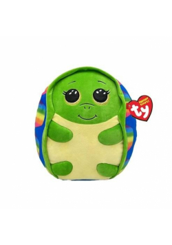 Squishy Beanies Shrugs - tęczowy żółw 22cm