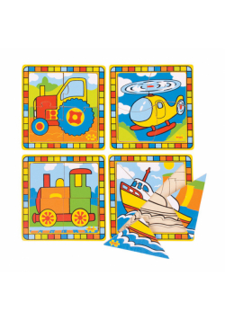 Moje Pierwsze Puzzle - Środki Transportu
