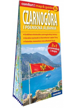 Comfort! map&guide Czarnogóra i Północna Albania