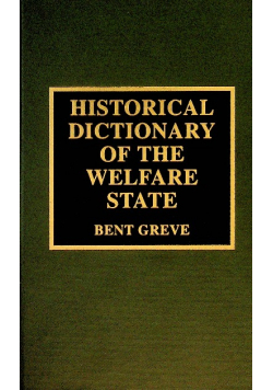 Historical Dictionary of the Welfare State