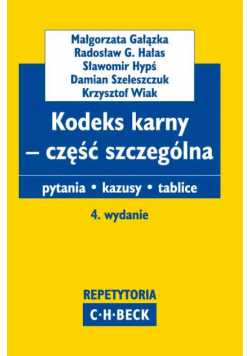 Kodeks karny część szczególna