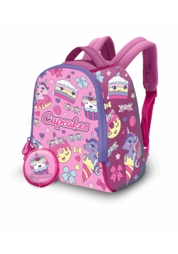 Plecak mały neoprenowy 25 cm Cupcake KL10705