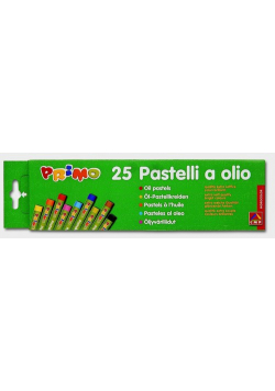 Pastele olejne okrągłePrimo 25 sztuk