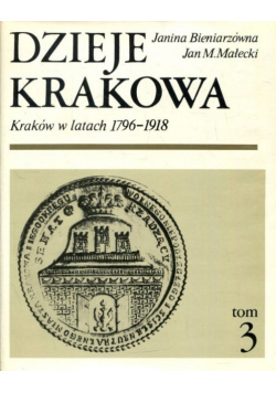 Dzieje Krakowa Tom III