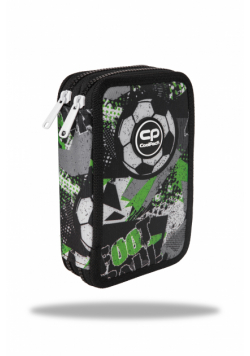 Piórnik 2-komorowy z wyposażeniem Coolpack Jumper 2 let`s gol