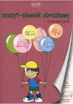 Zeszyt A5 Słownik obrazkowy francusko-polski w kratkę 32 kartki