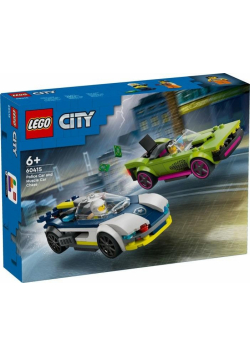LEGO(R) CITY 60415 Pościg radiowozu za muscle carem