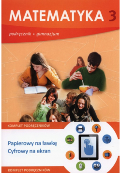 Matematyka z plusem 3 Podręcznik + multipodręcznik Gimnazjum