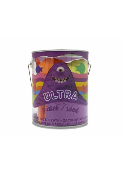 Ultra Piasek 900g fioletowy + 4 foremki Morskie...