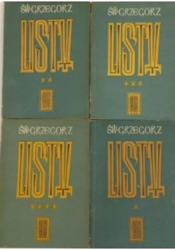 Grzegorz Wielki Listy Tom I do IV