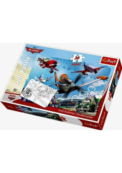 Puzzle 30 Maxi Samoloty Przygody Dusty'ego