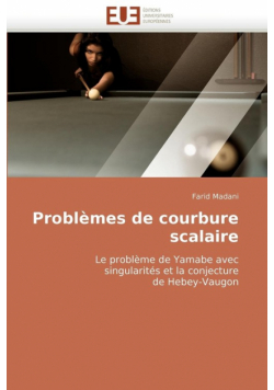 Problèmes de courbure scalaire