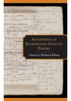 Annotation in Eighteenth-Century Poetry