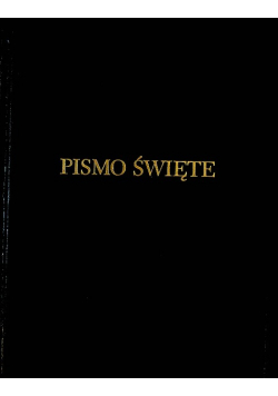 Biblia to jest Pismo Święte Starego i Nowego Testamentu 1980