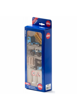GIFT SET - Zestaw pojazdów budowlanych Siku Super S6336