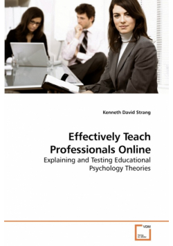 Effectively Teach Professionals Online