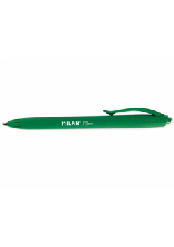Długopis Milan P1 rubber touch zielony 25 sztuk