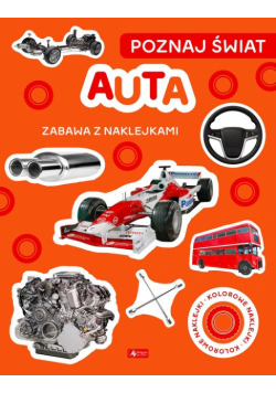 Poznaj świat Zabawa z naklejkami Auta