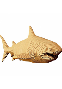 Puzzle 3D kartonowe - Rekin