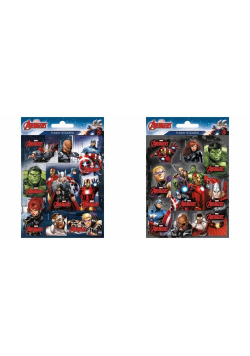 Nalepki Funny Avengers 25 sztuk