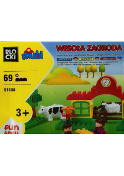 Klocki MUBI Wesoła zagroda 69 elementów