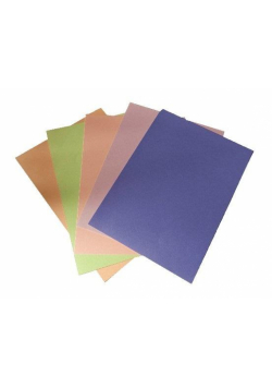 Karton Starlight 200g 25x35cm 5 arkuszy mix pastel