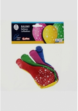 Balony Premium Gwiazdki 5 sztuk