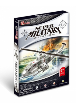 Puzzle 3D AH-1 Huey Cobra