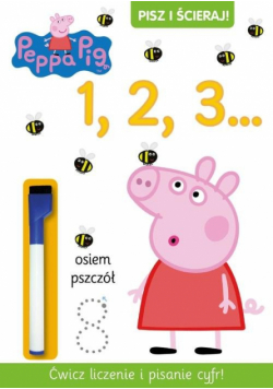 Pisz i ścieraj. 1. Świnka Peppa. Pisz i ścieraj