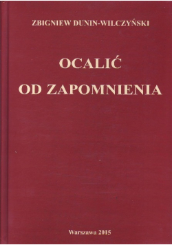 Ocalić od zapomnienia