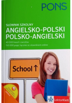 Słownik szkolny angielsko - polski polsko - angielski