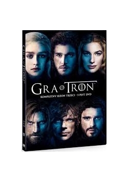 Gra o tron, kompletny sezon 3,5 płyt, DVD