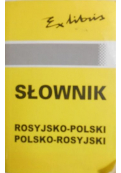 Słownik rosyjsko polski  polsko rosyjski