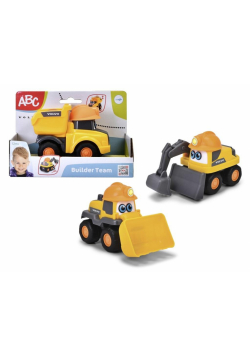 ABC Volvo Pojazd budowlany 3 rodzaje 12cm
