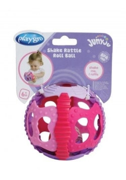 Grzechotka kula róż PLAYGRO