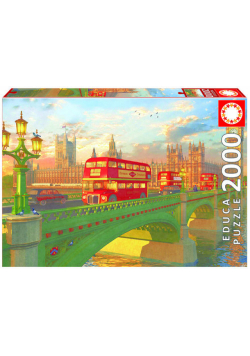 Puzzle Autobus na Westminster Bridge, Londyn 2000