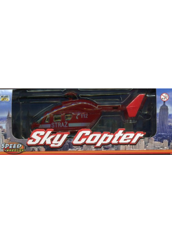 Helikopter metalowy światło/dźwięk