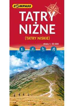Mapa - Tatry Niżne (Tatry Niskie) 1:50 000