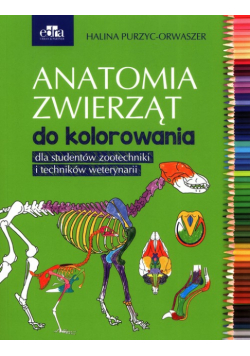 Anatomia zwierząt do kolorowania