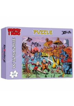 Puzzle 500 Kajtek i Koko w kosmosie
